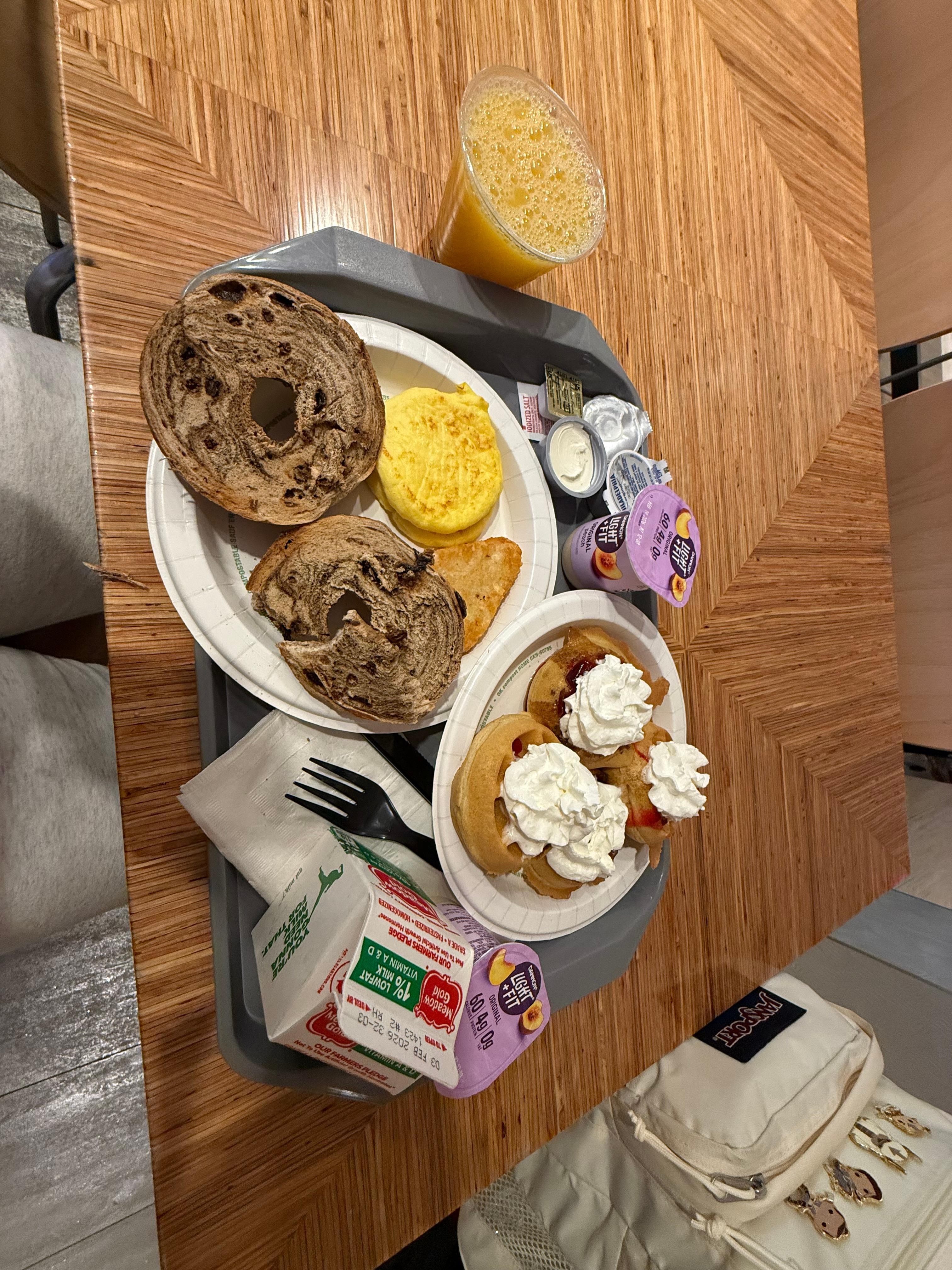 Yummy breakfast. I ate this everyday of my stay. 