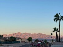 Morning view of the California mountains