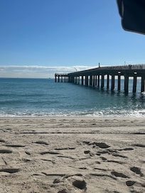 From the front row of beach chairs