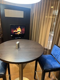 Come stay warm by the fire!