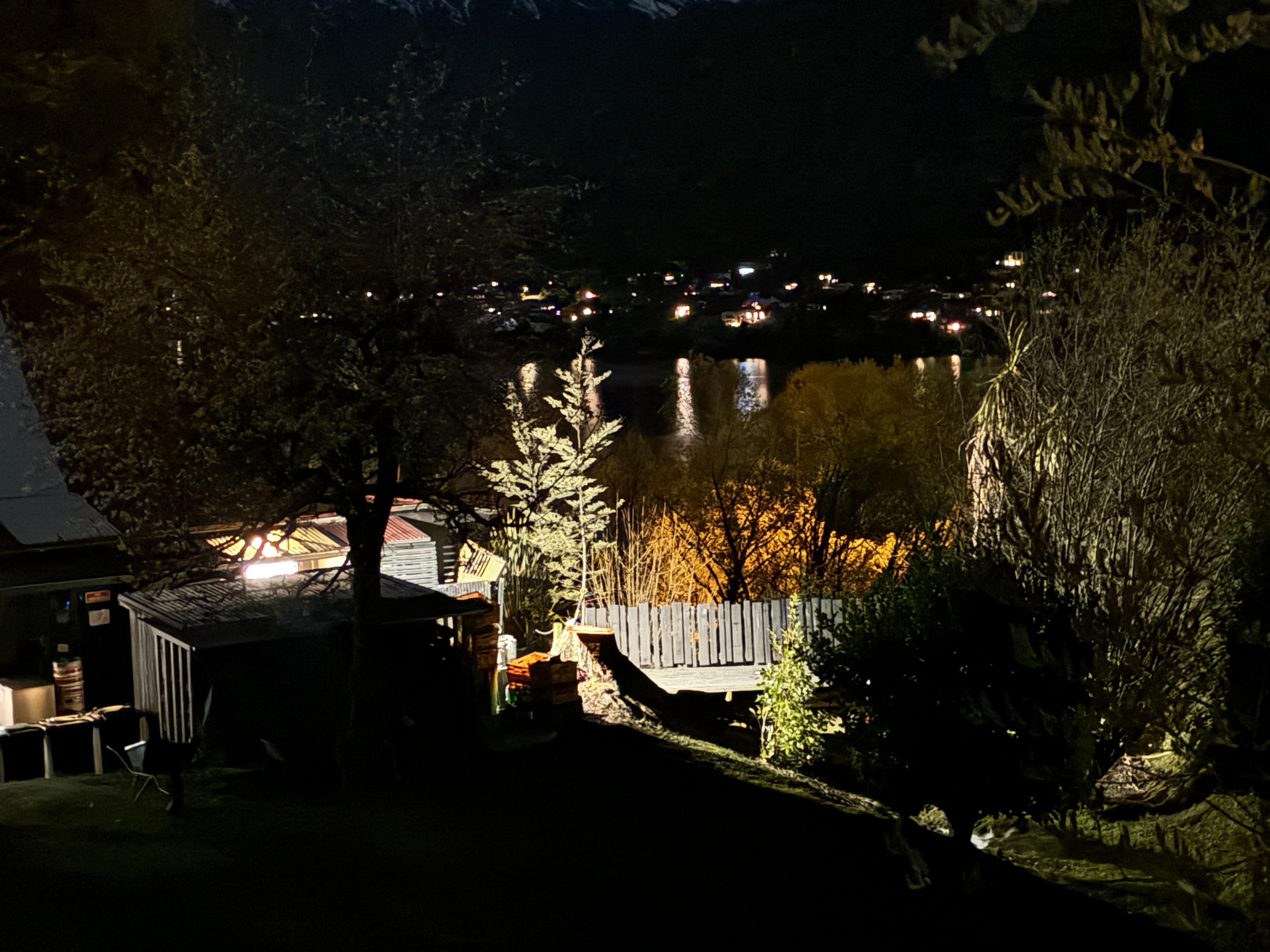 At night from my room (called Waterfall)