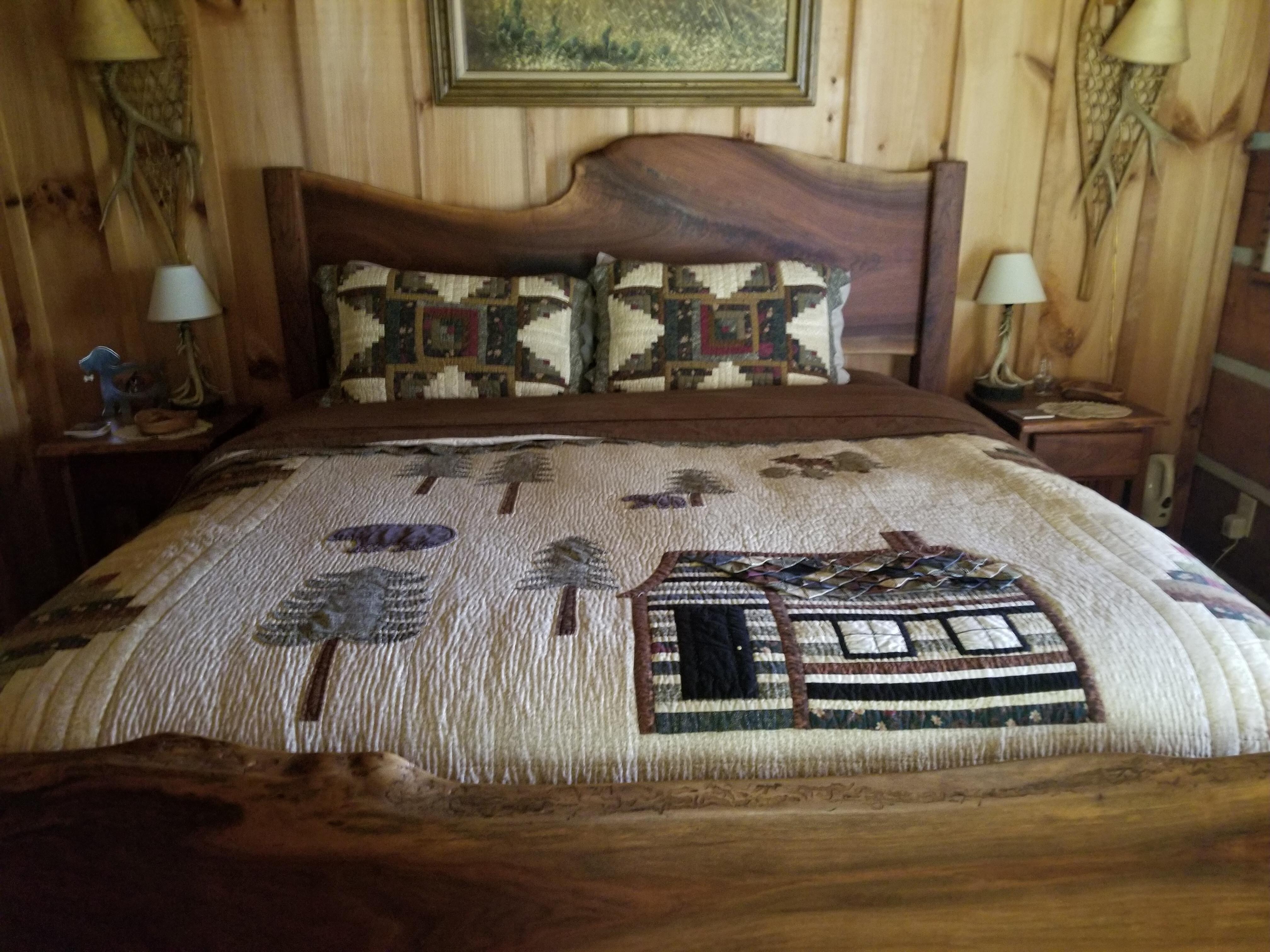 Incredibly comfortable king bed