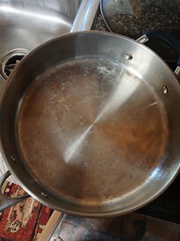 Filthy cookware