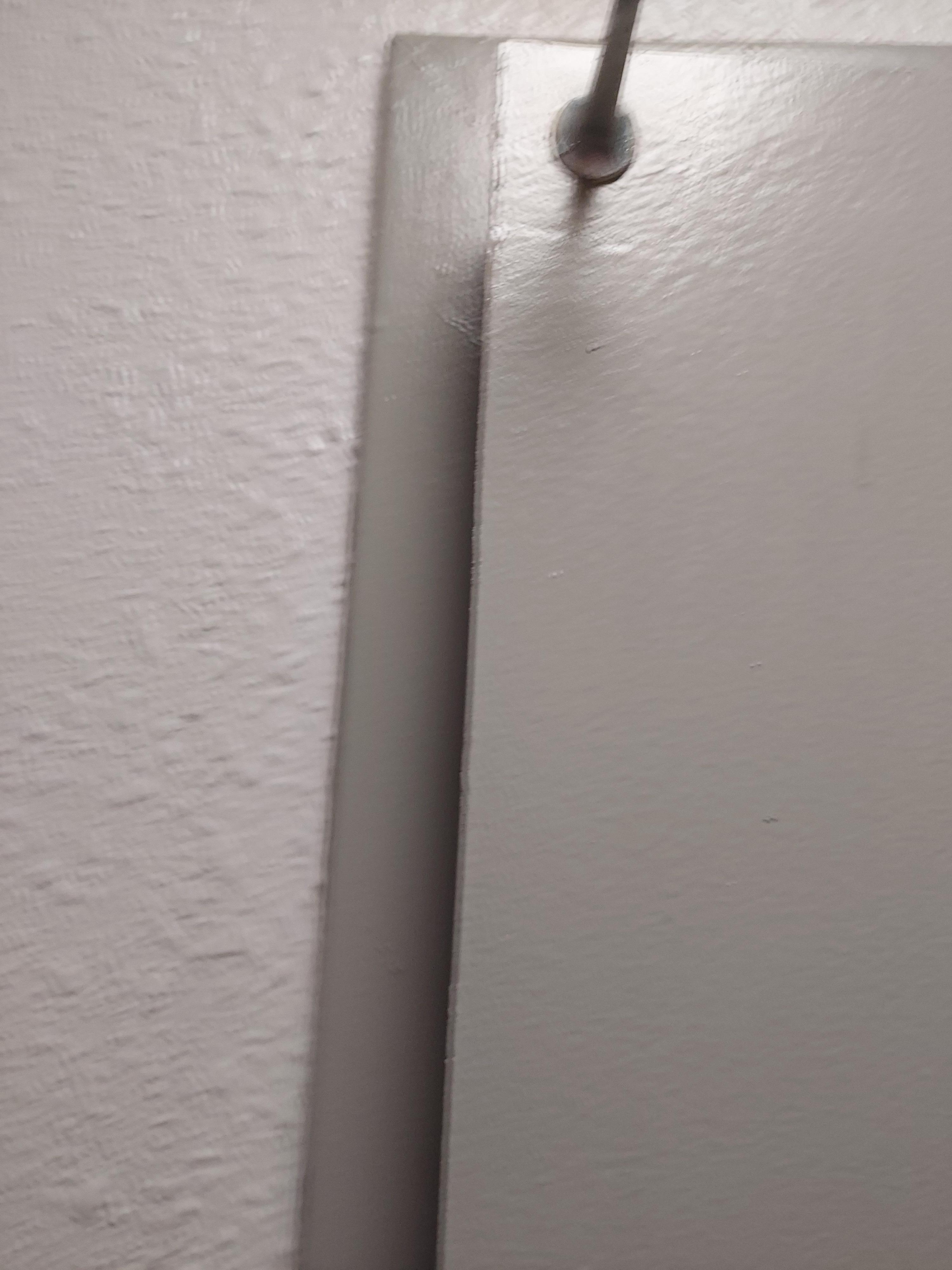 broken bathroom door