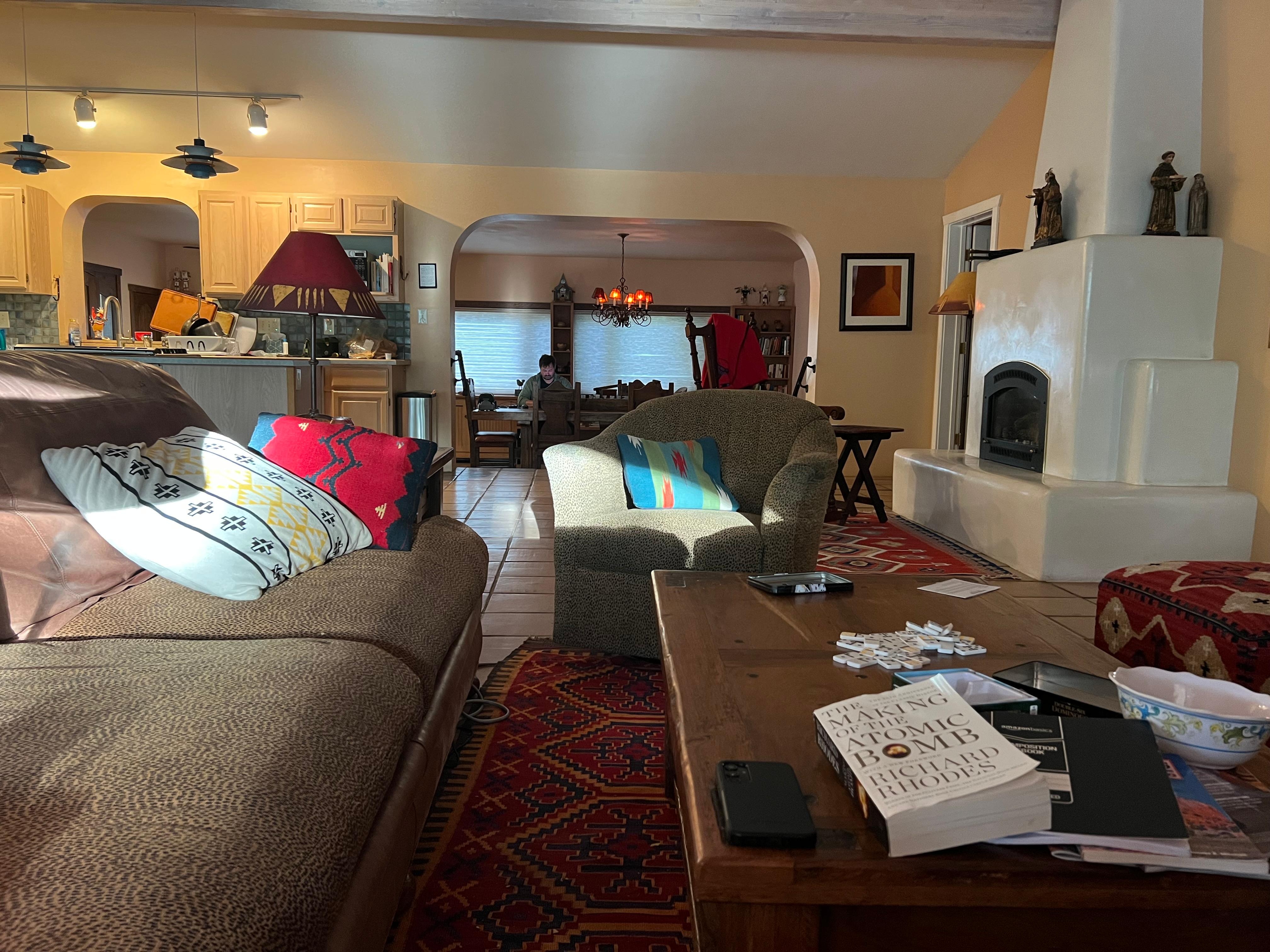 Cozy spot for reading