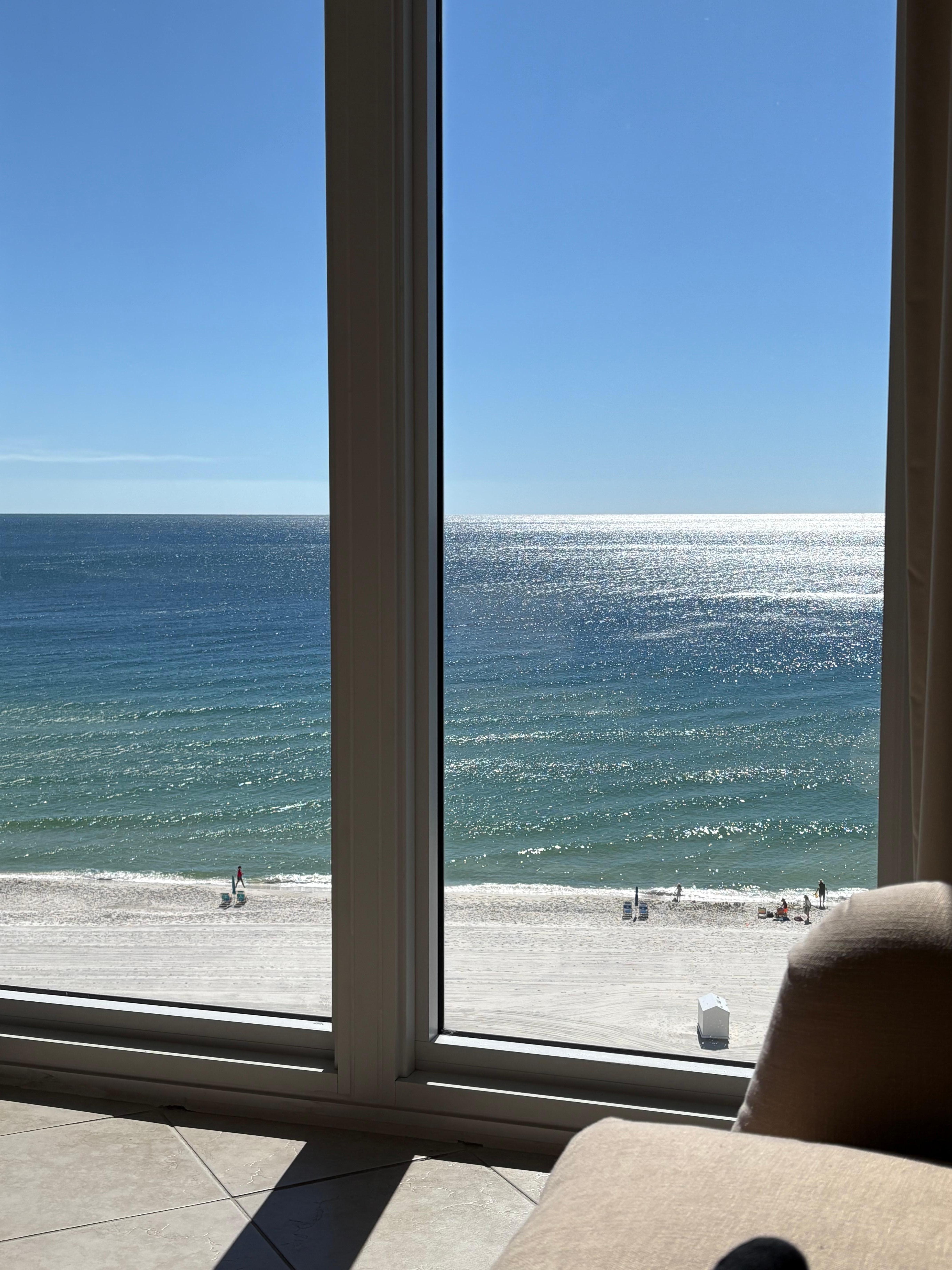 View from master bedroom 