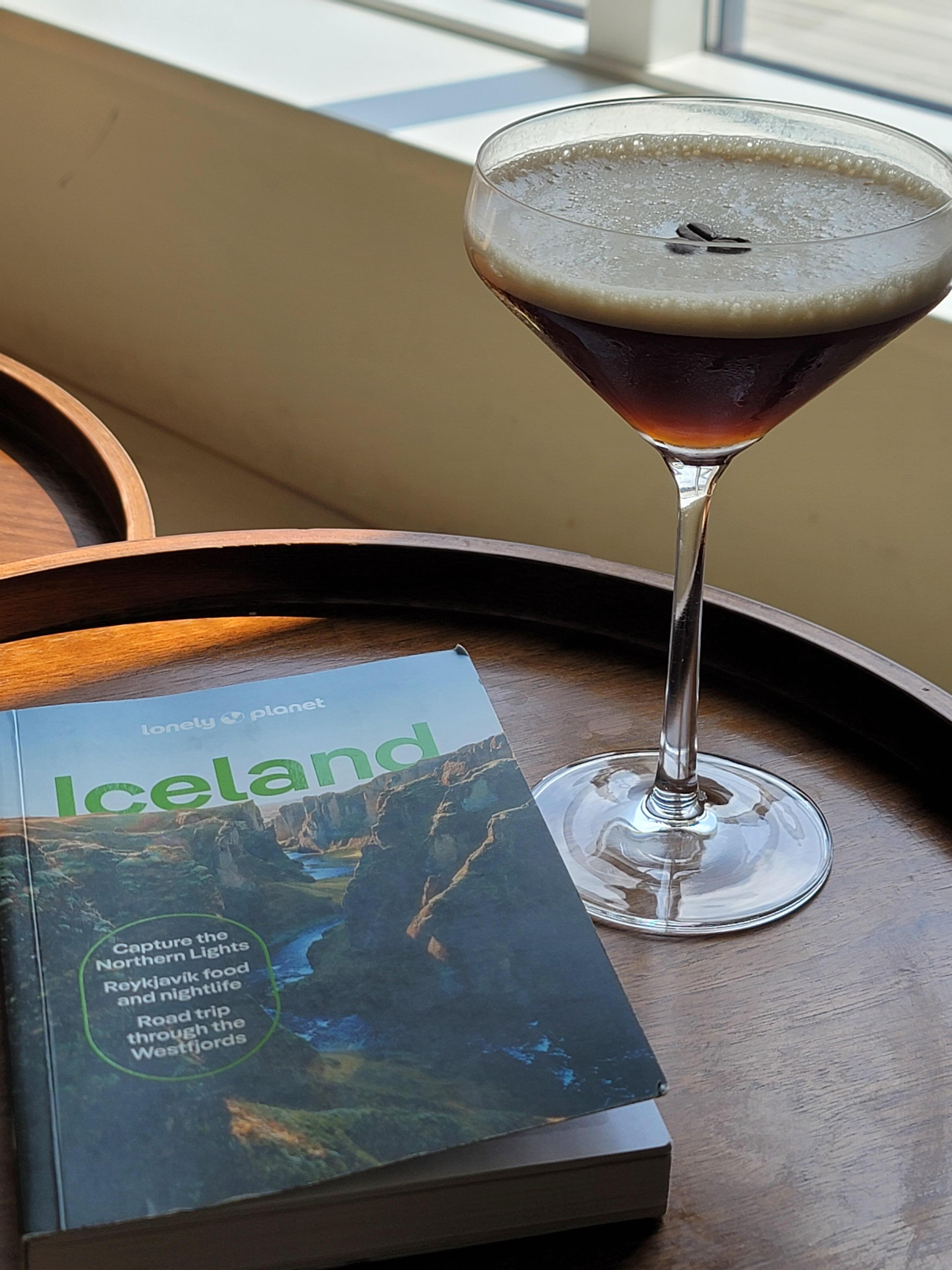 The Expresso Martini from the service desk bar was the best I've ever had! If Antanyia is there when you arrive, order one- you won't be disappointed!