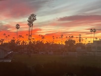 Sunrise from the second floor