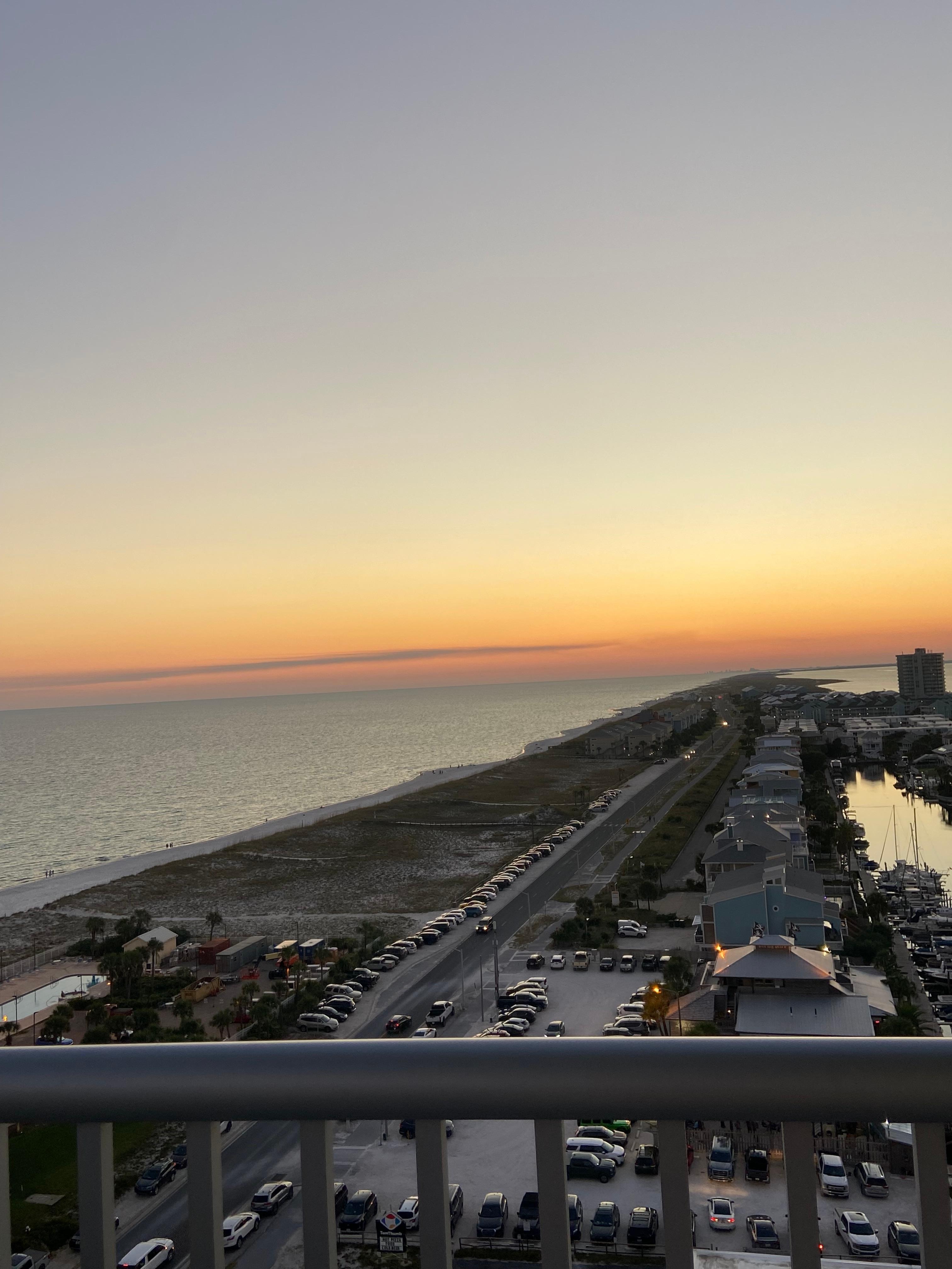 Peninsula view from balcony