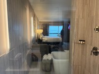 View from our shower. Amazing!!!!