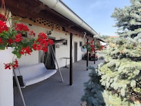 AuĂenbereich vor dem haus