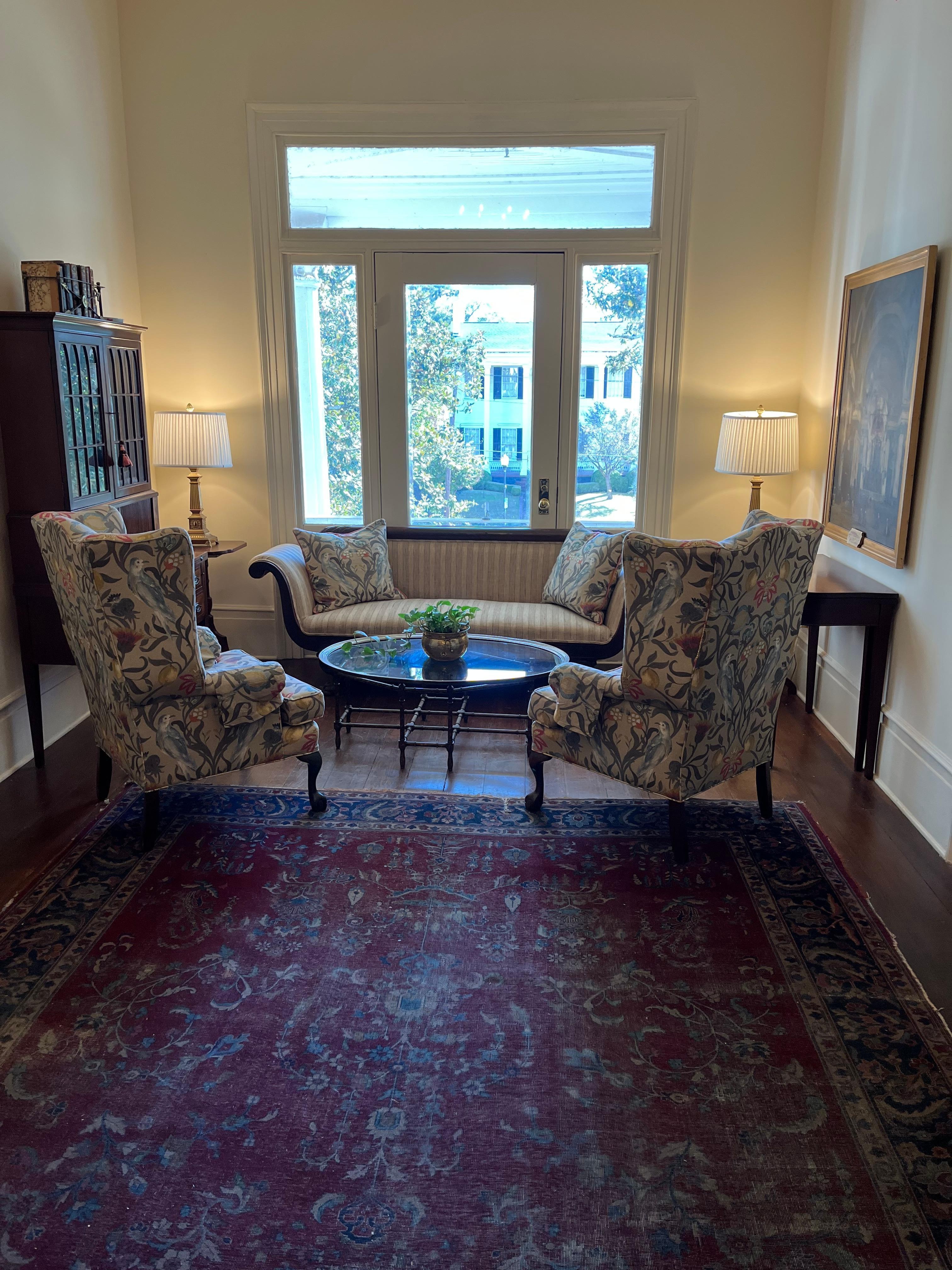 Second floor sitting room. 