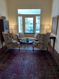 Second floor sitting room.