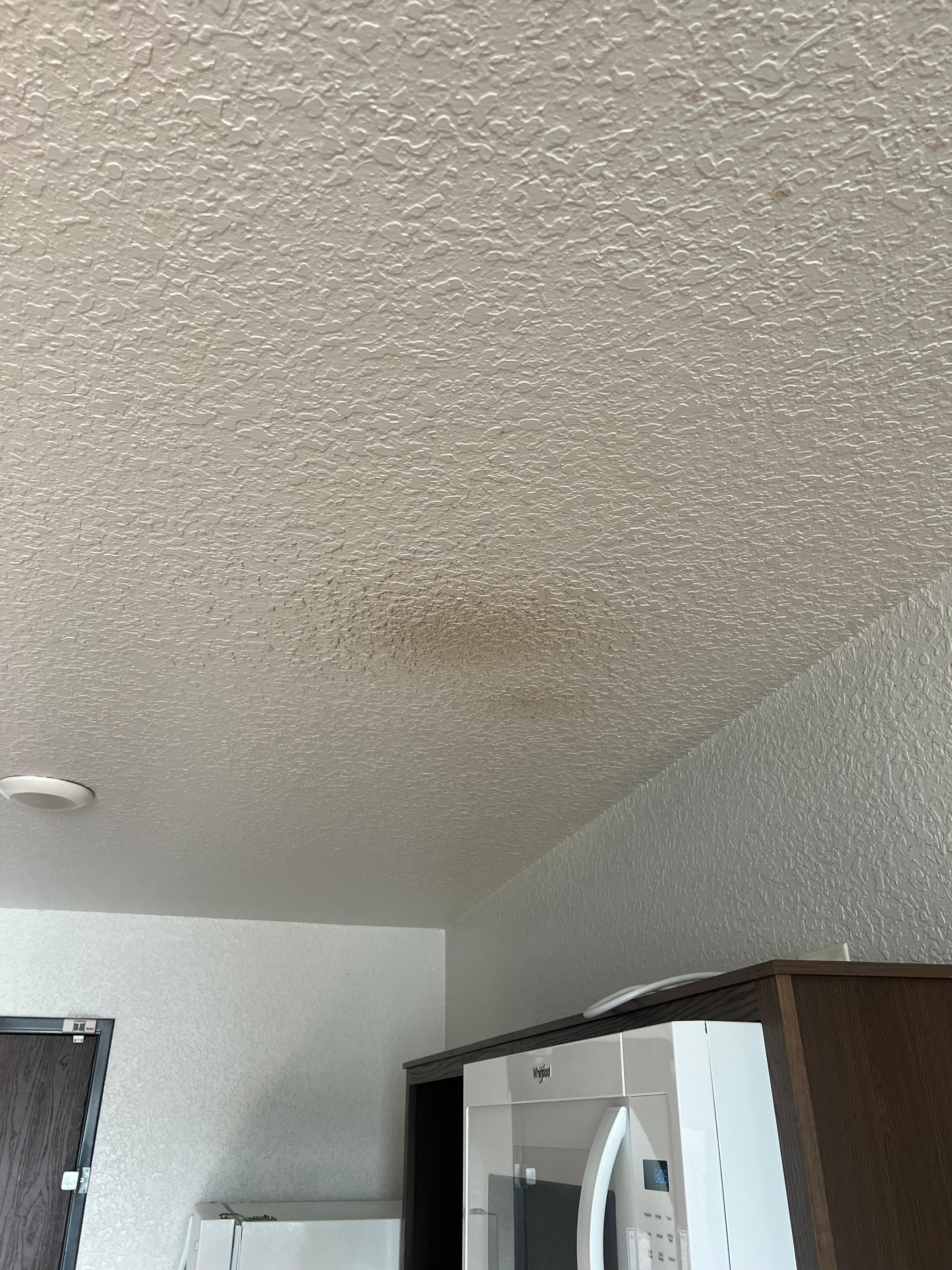 stain on ceiling