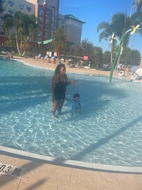 Loving the pool