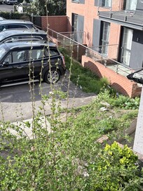 Rubbish in the car park