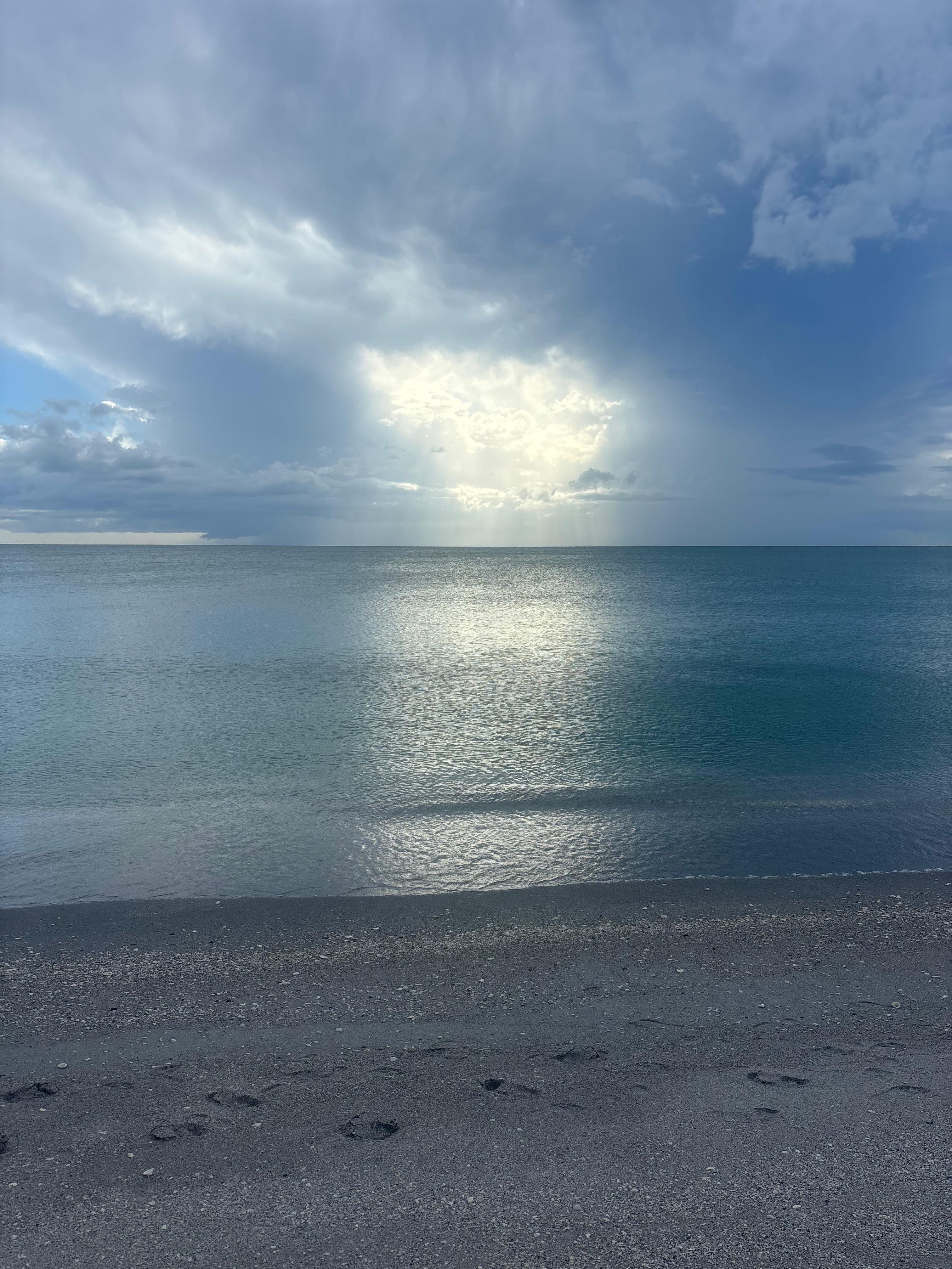 Beach across the street.