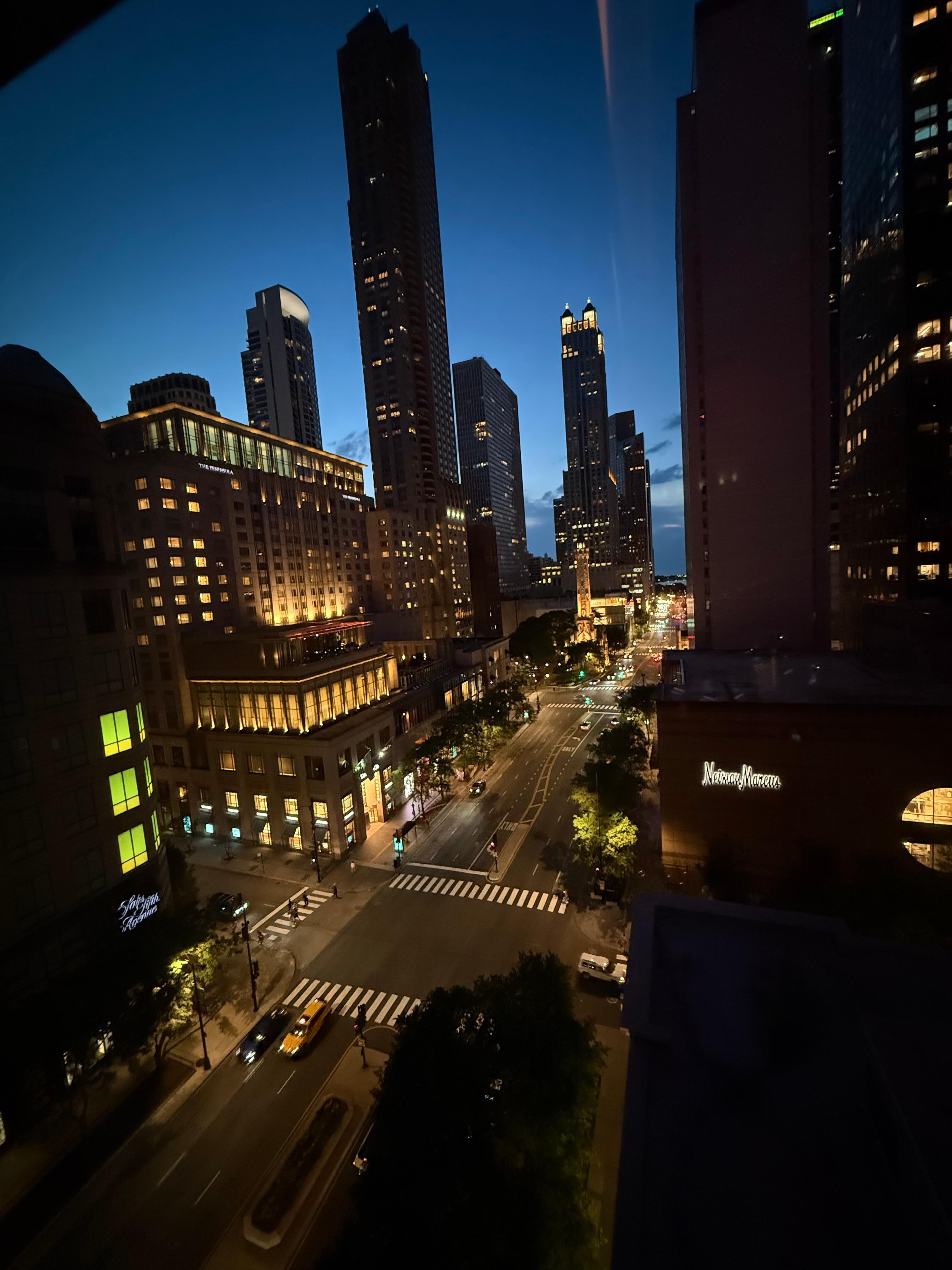 View from hotel room.