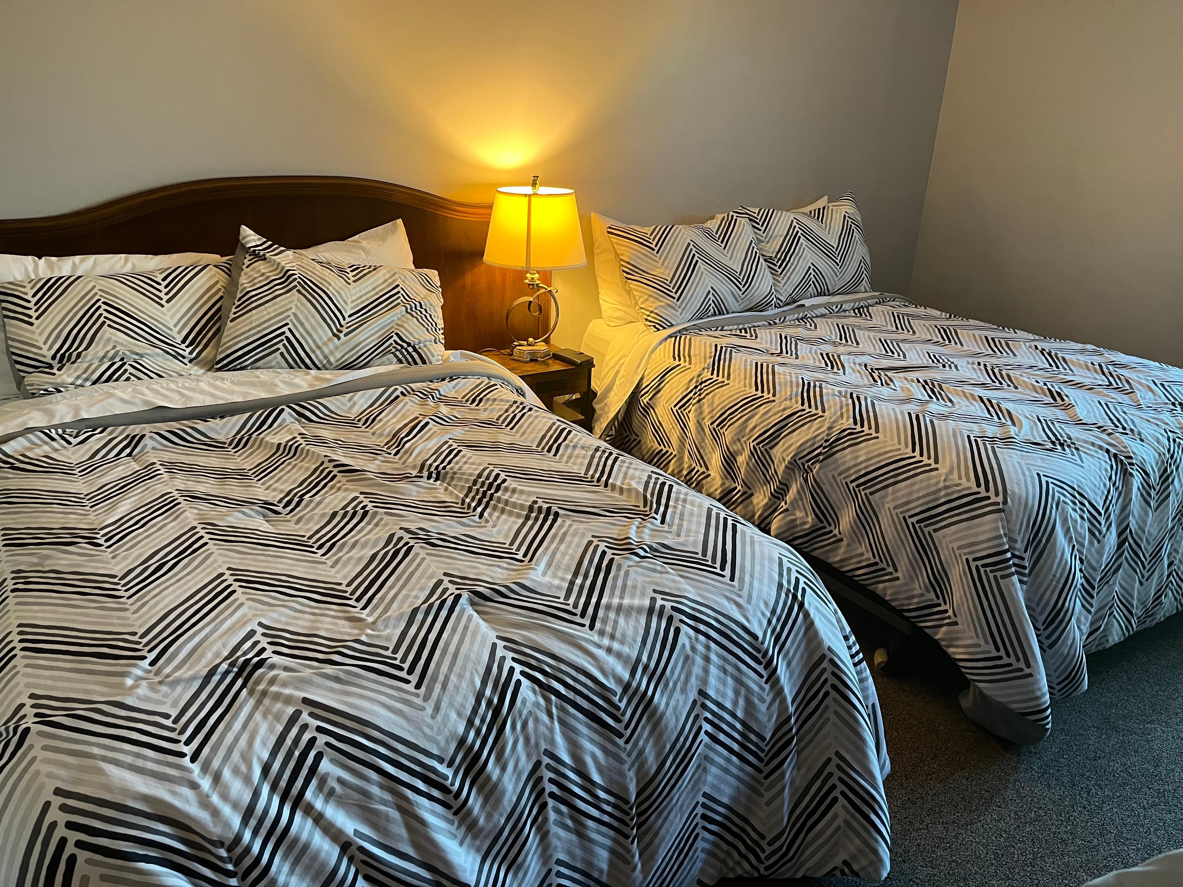 The beds