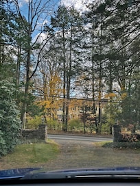 I would love to suggest... TURNIG ON a LIGHT at DRIVEWAY Entrance