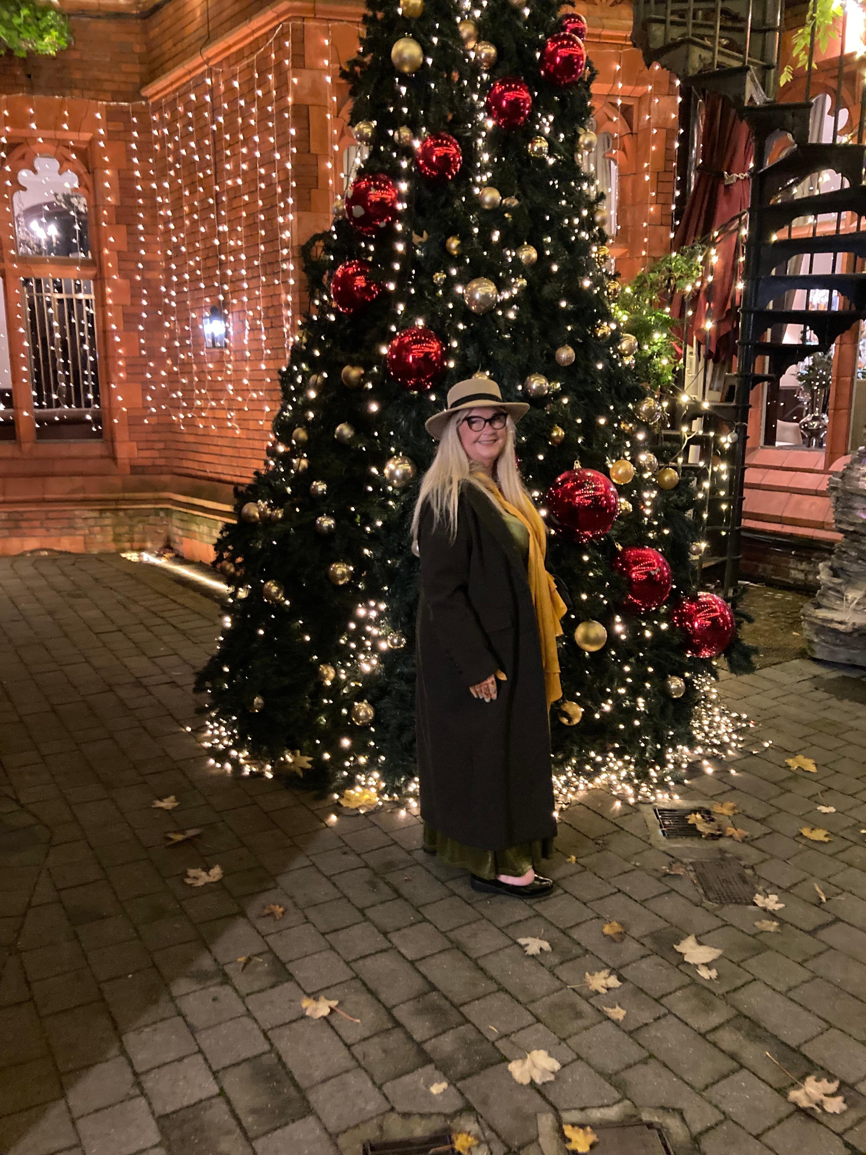 Christmas tree at St Paul’s hotel