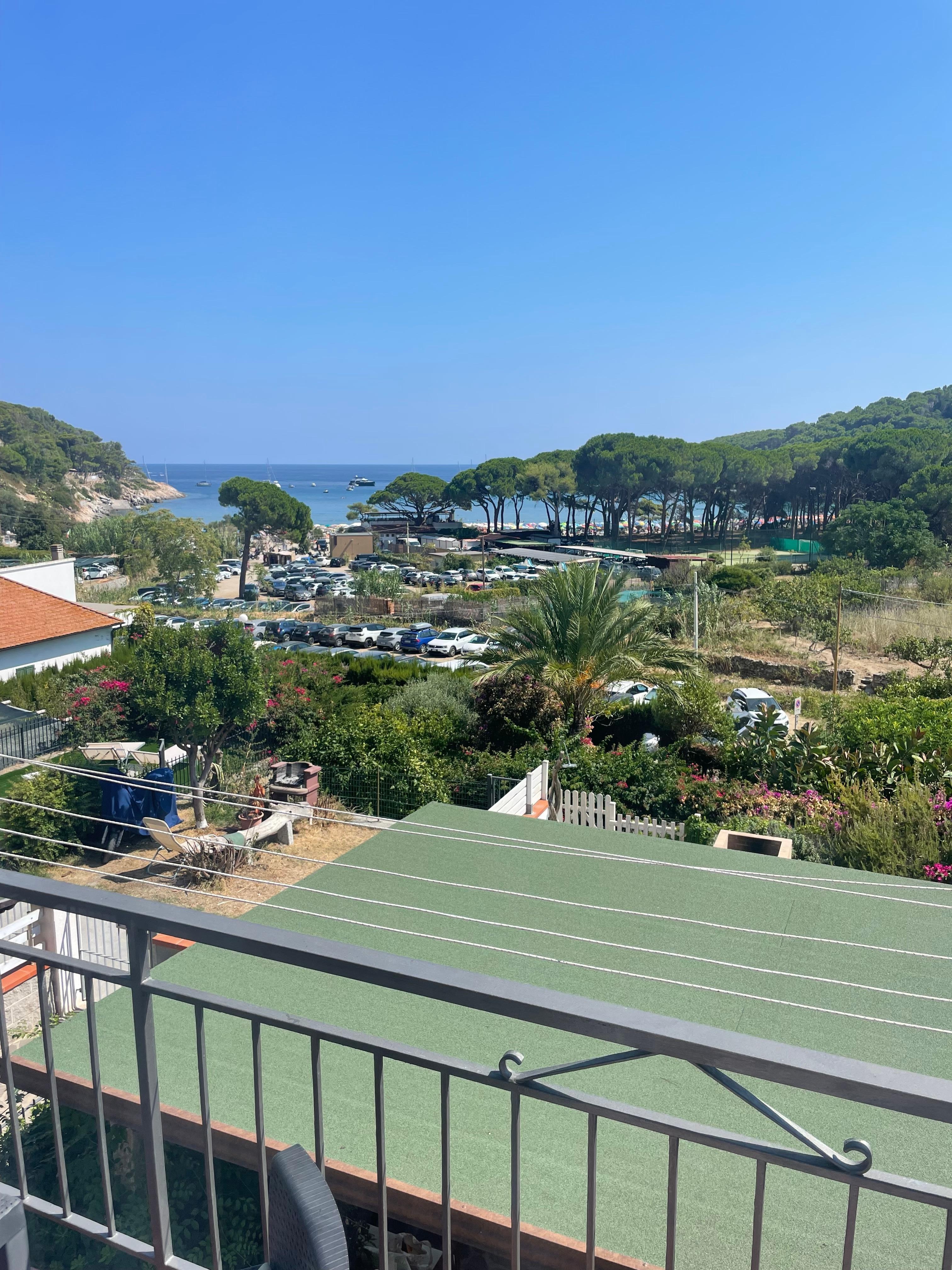 Vista dal balcone di casa