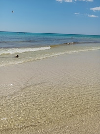 Quiet and uncrowded beach