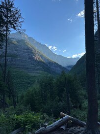 Avalanche Lake sunrise