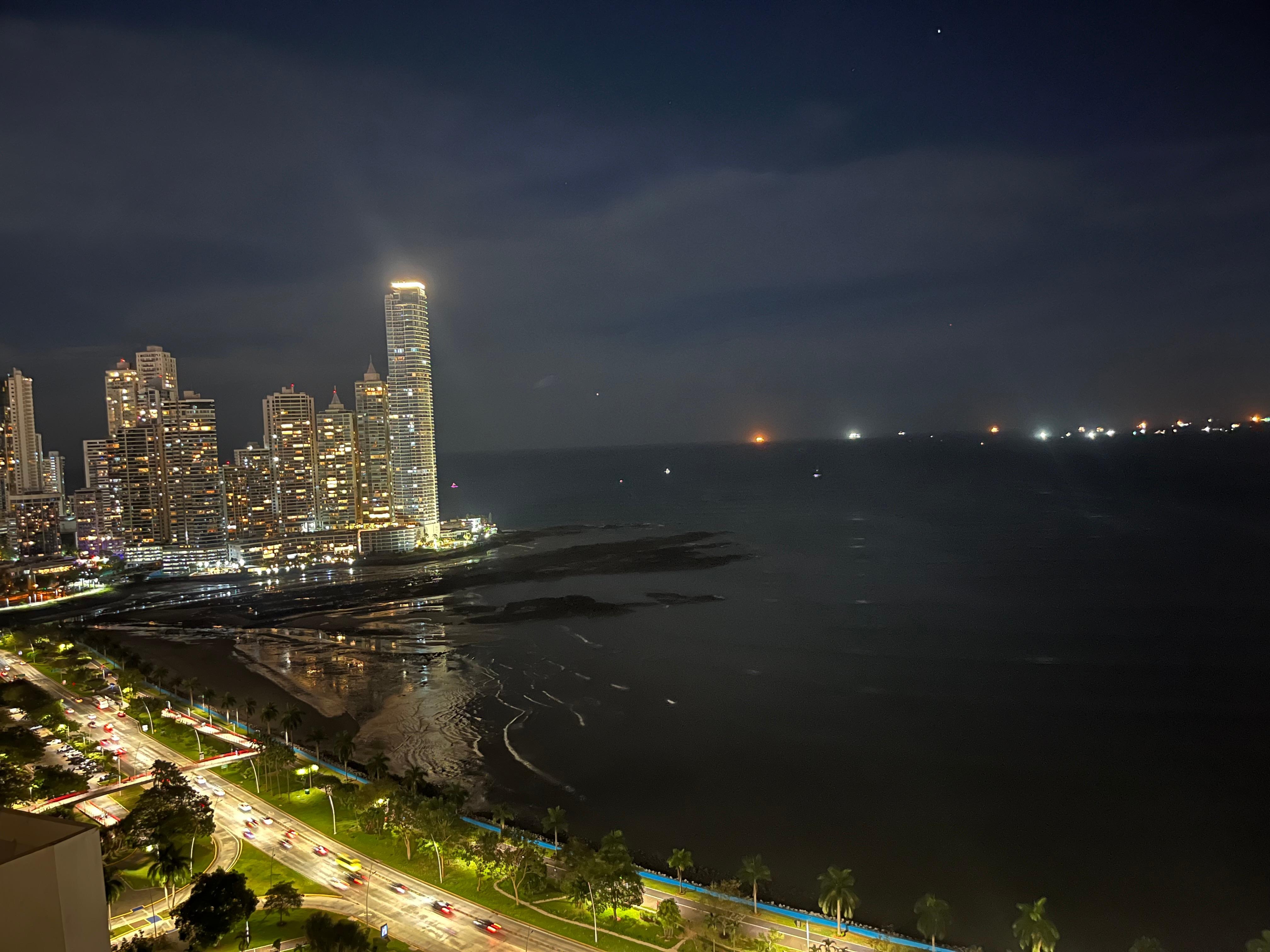 View other way from balcony