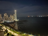 View other way from balcony