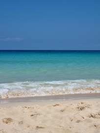 Playa Grandes. Crystal clear water. Magnificent beach