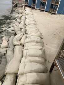 Gigantic sand bags
