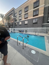 Pool on property