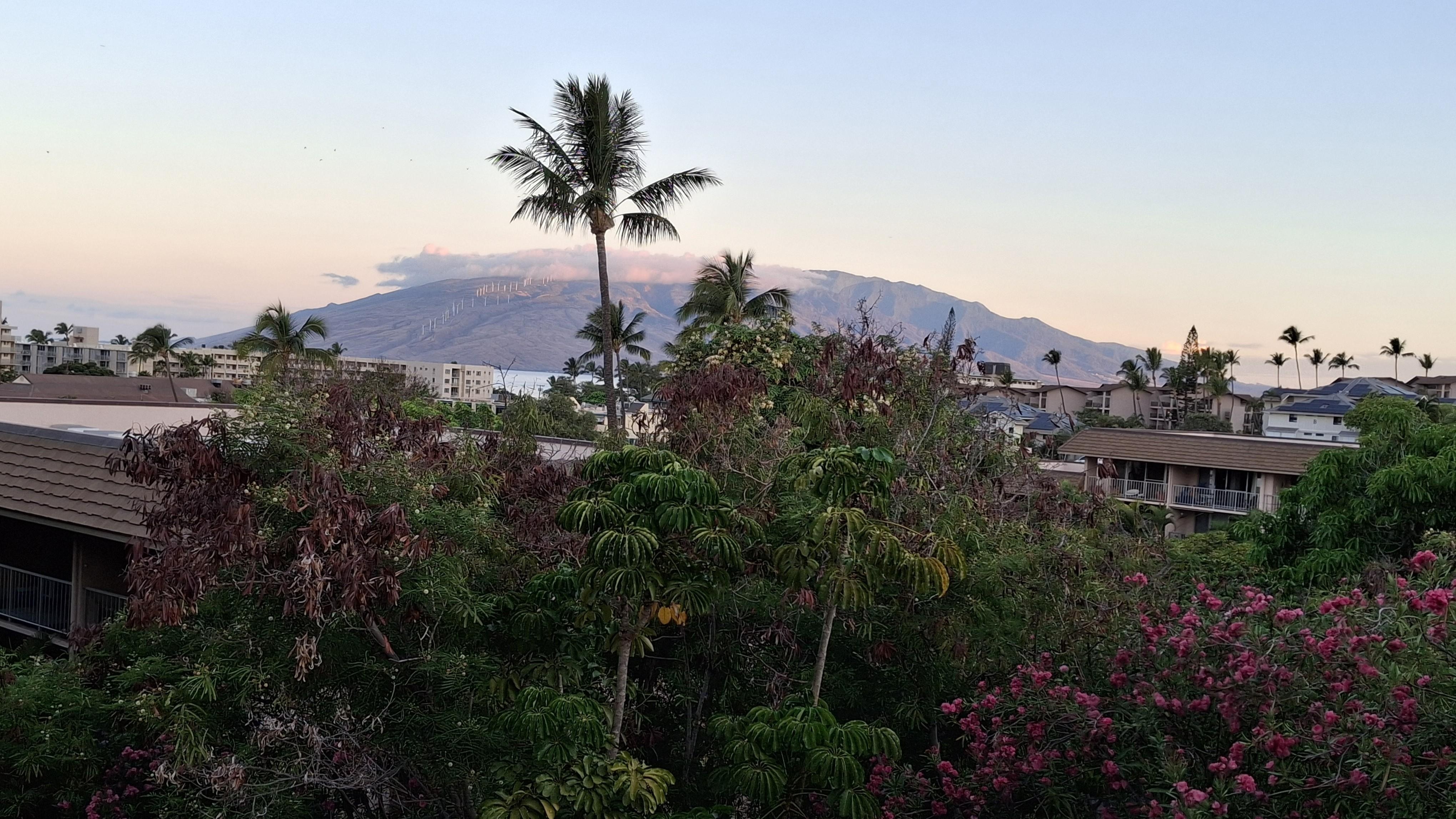 Sunrise on the lanai