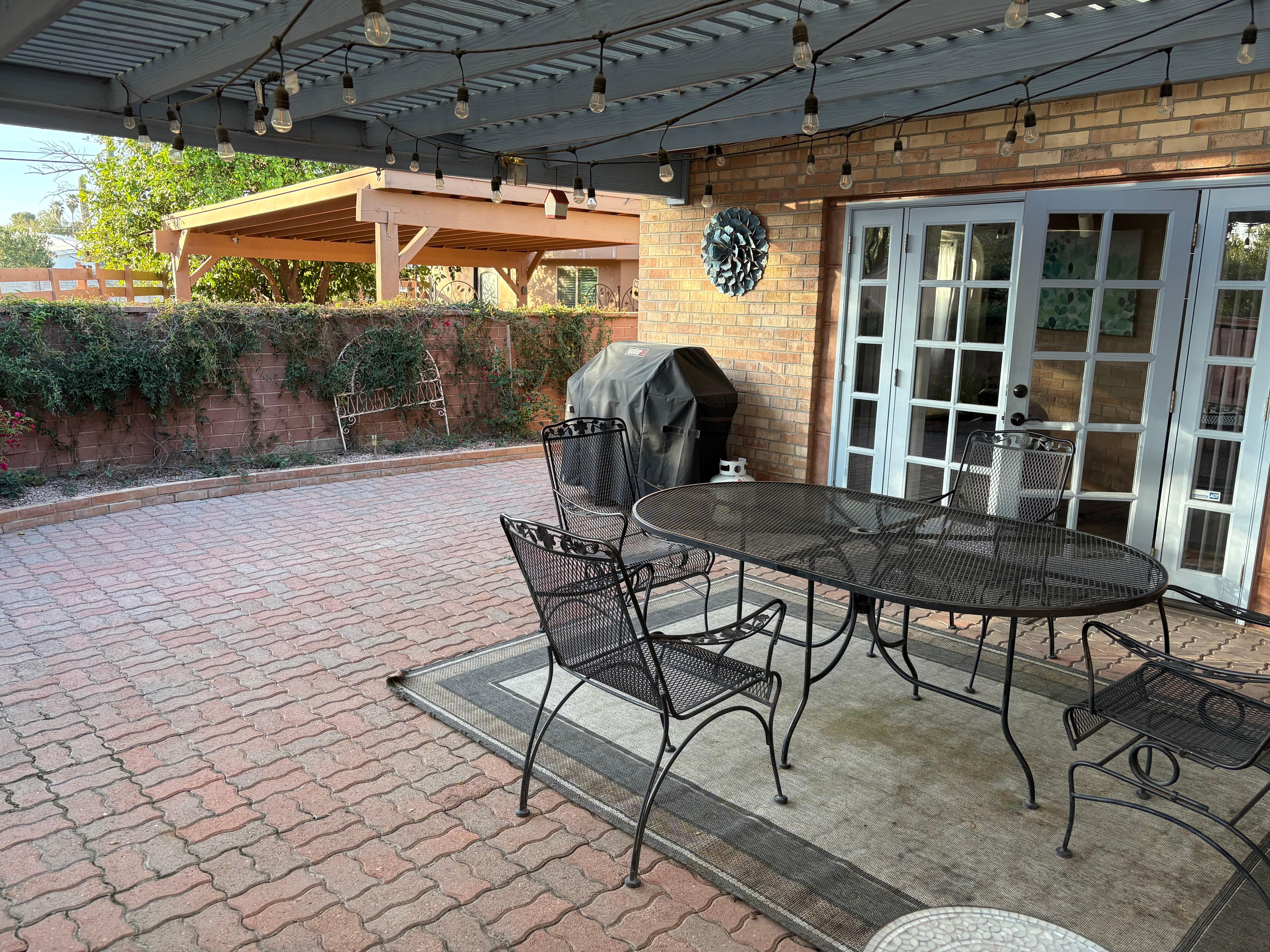 Loved the patio for coffee in the morning and unwinding at night.