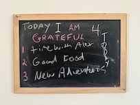 Great reminder to be grateful