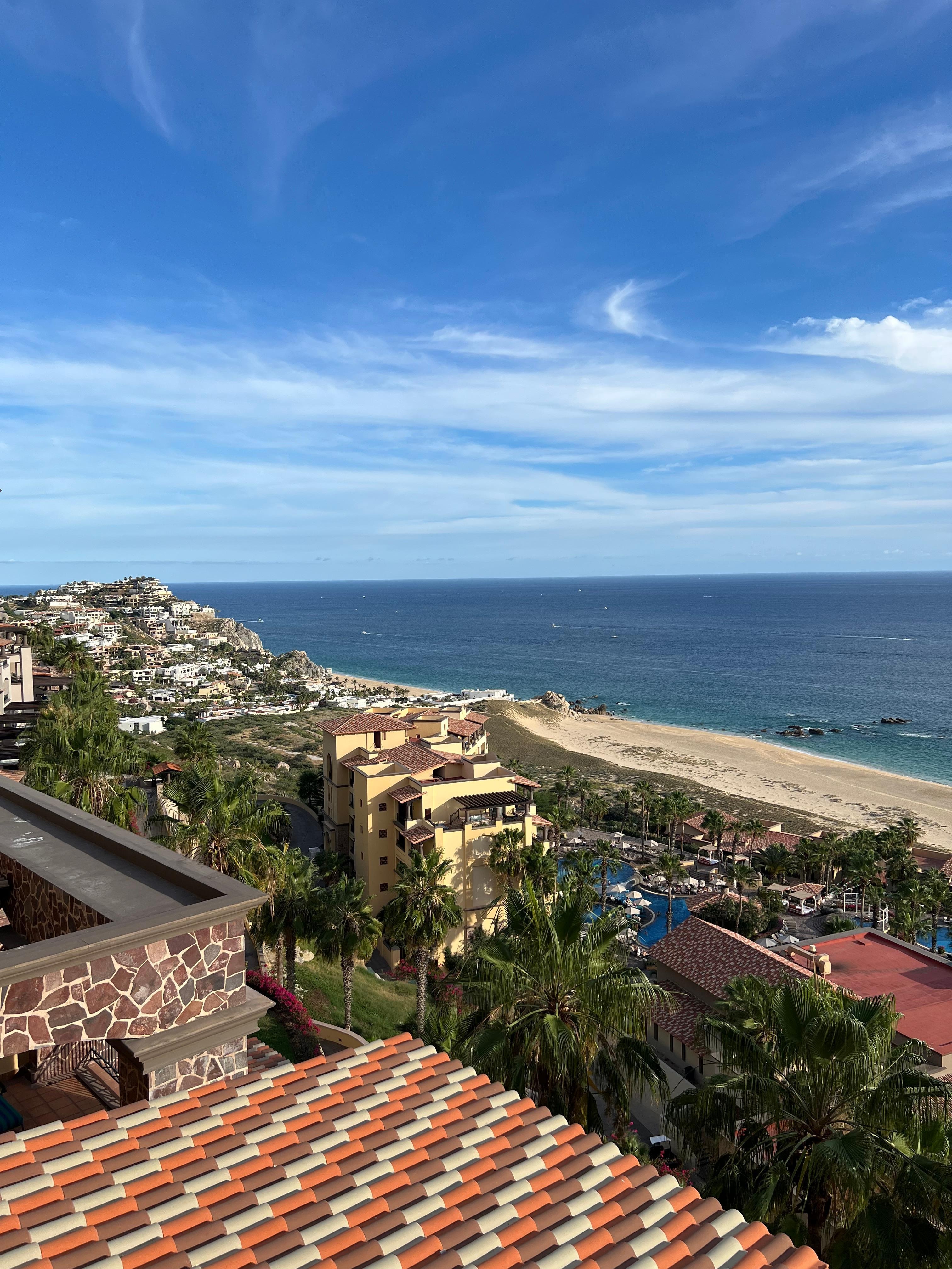 View from our room.  Can see whales breaching!