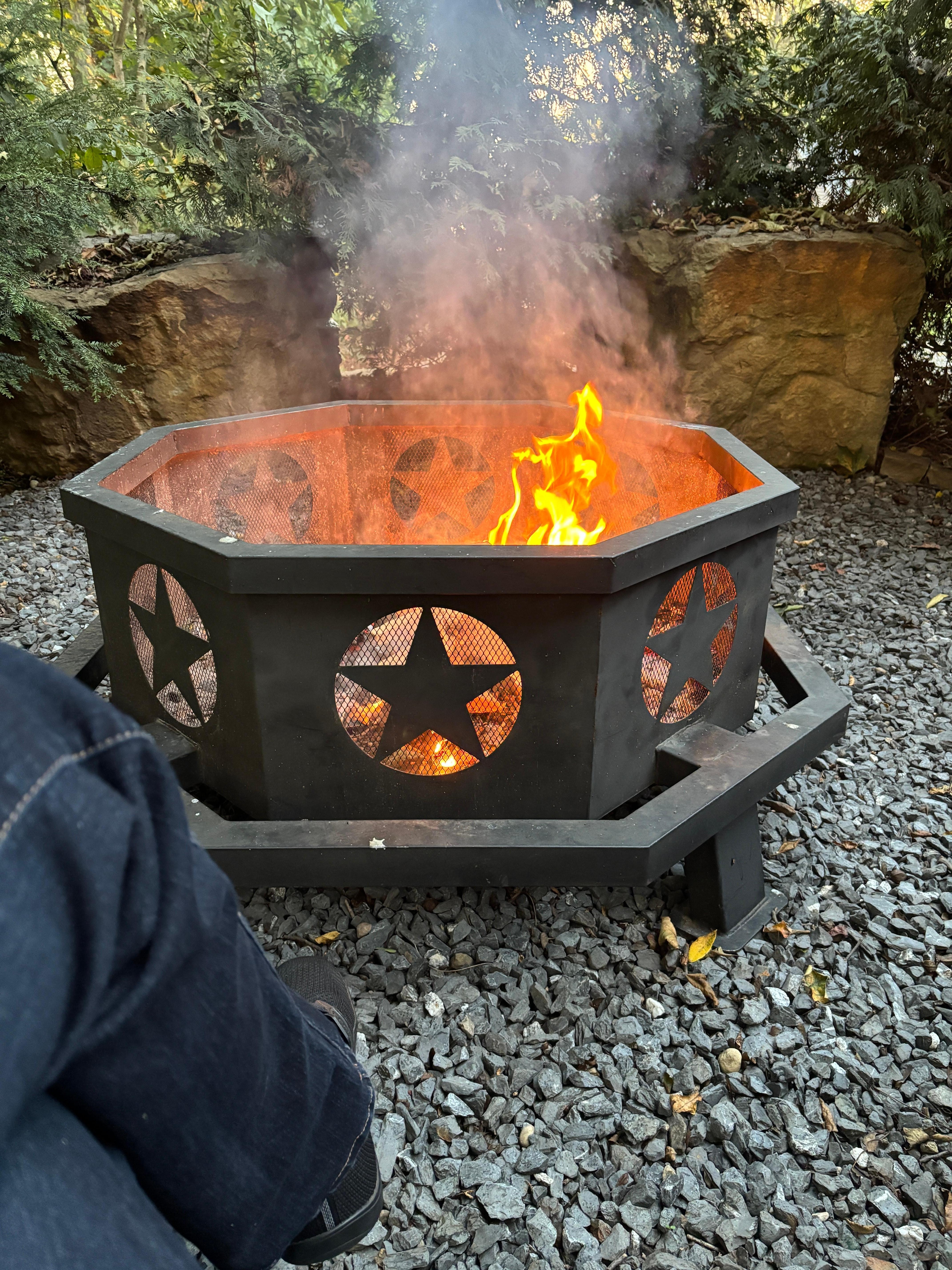 Private firepit