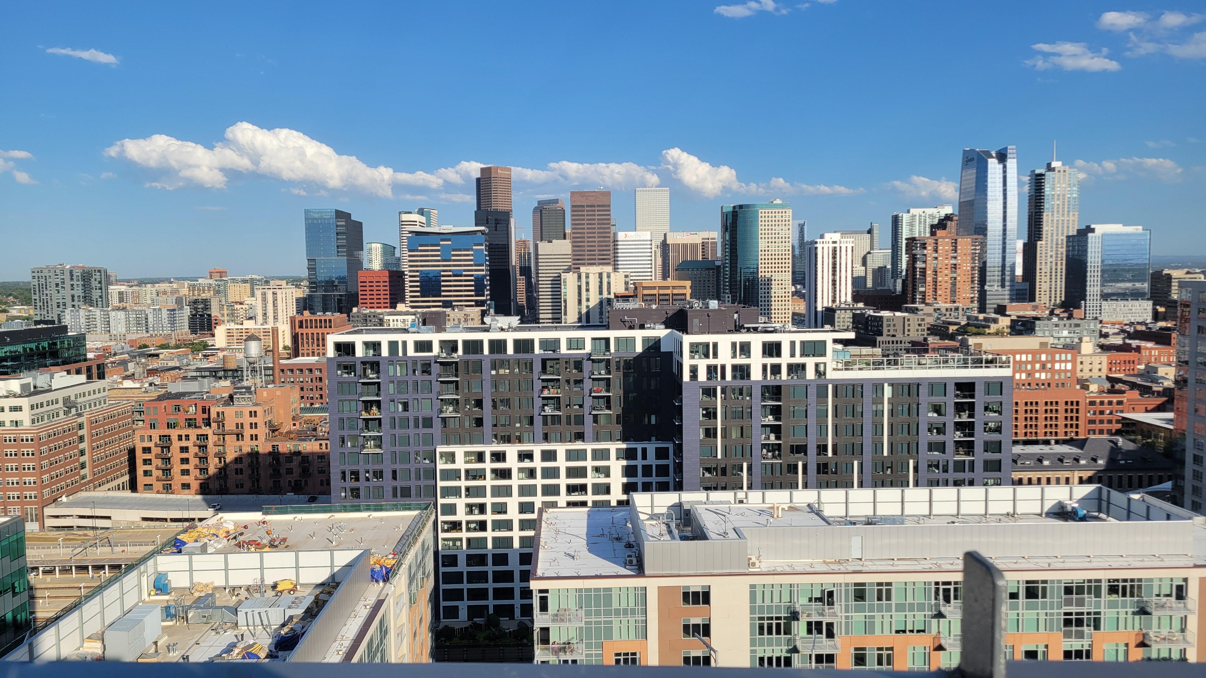 View from penthouse pavilion