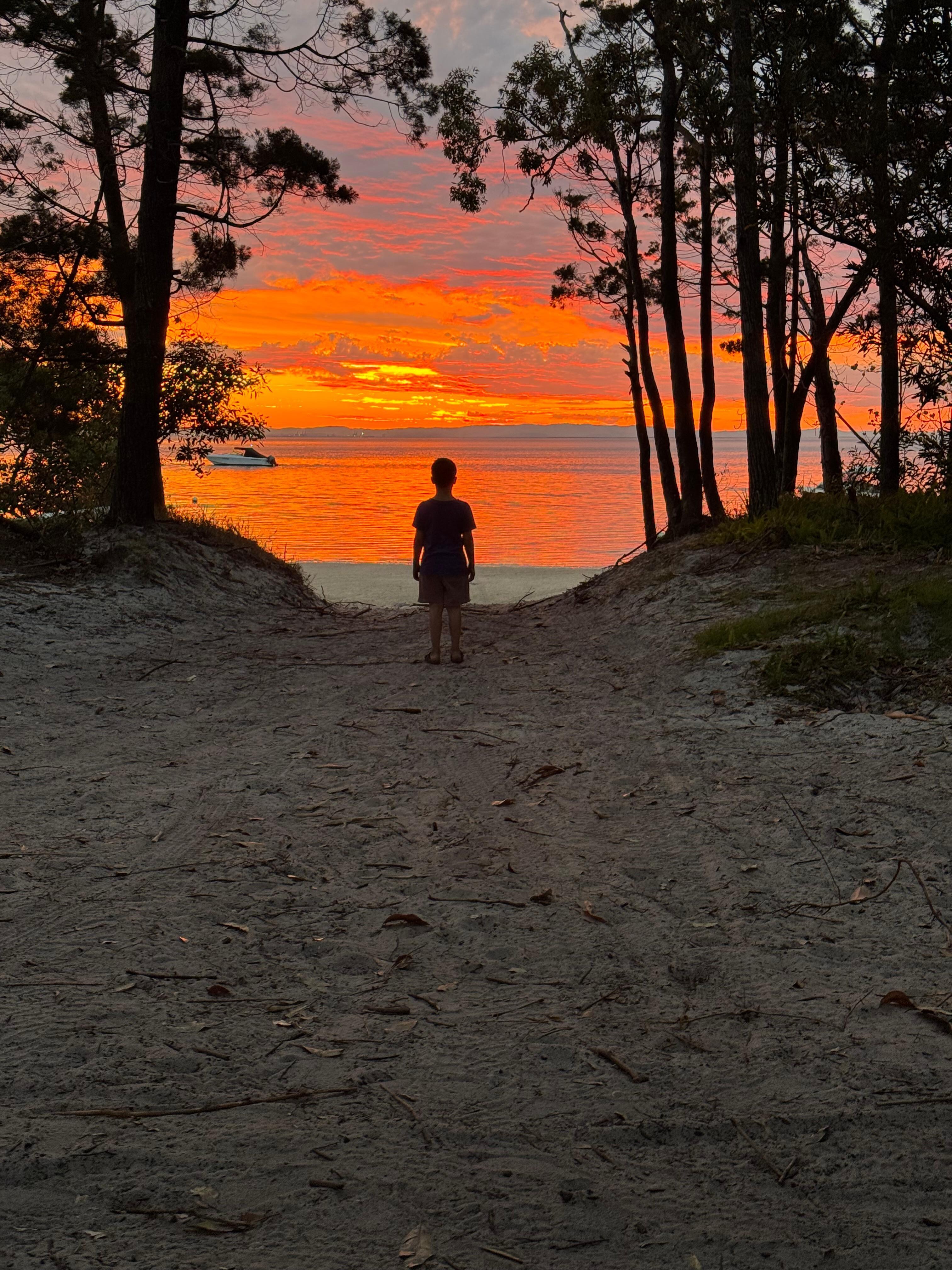 Sunset by Gutter bar