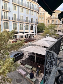 View from our balconies!