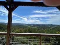 Afternoon view from the deck