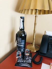 A complementary tipple of Madeira