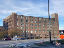 Historical buildings including the Marriott. This is the building next door.
