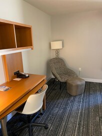 Smaller living room area than I pictured but still enjoyed