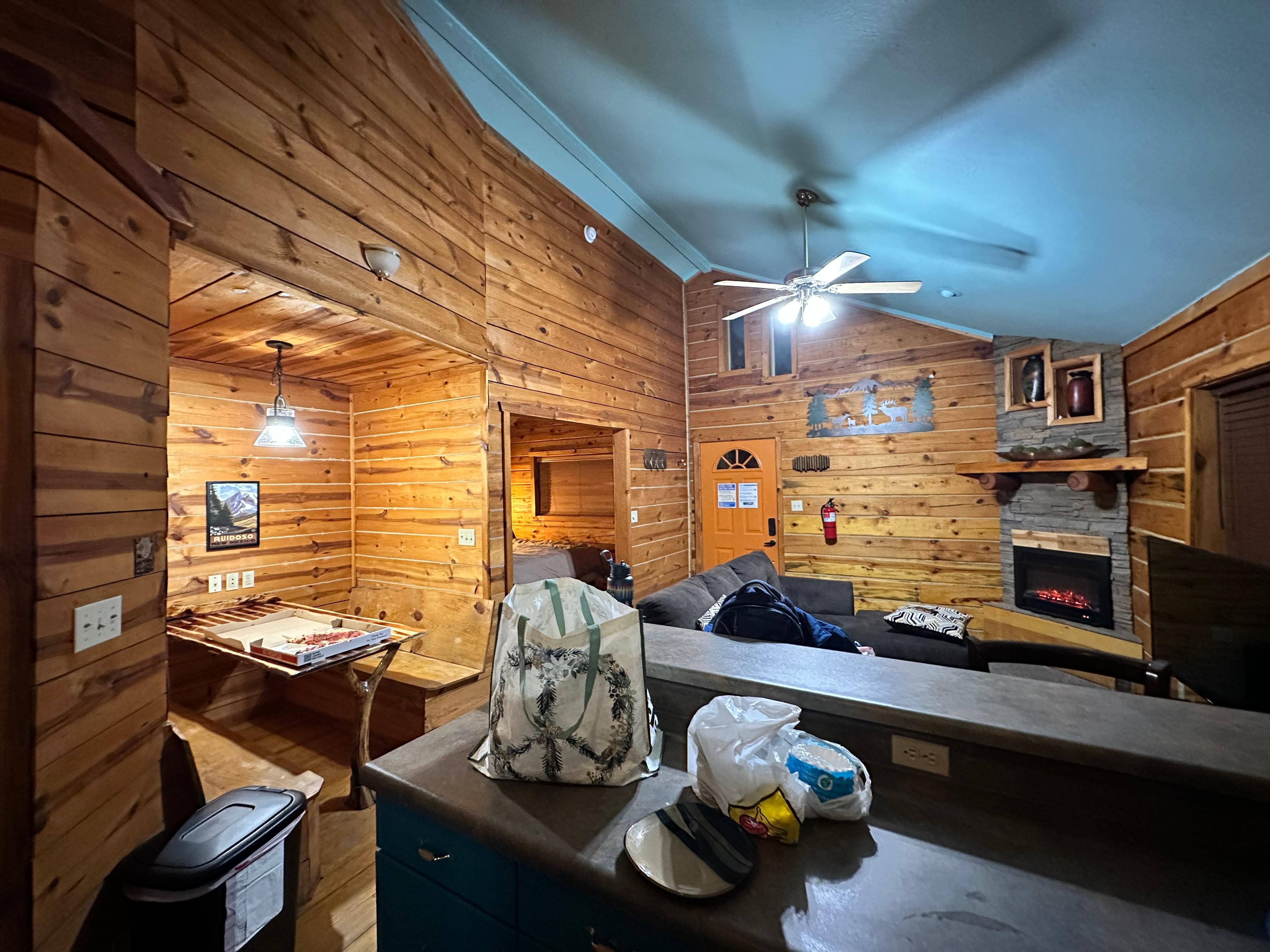 View from the kitchen counter