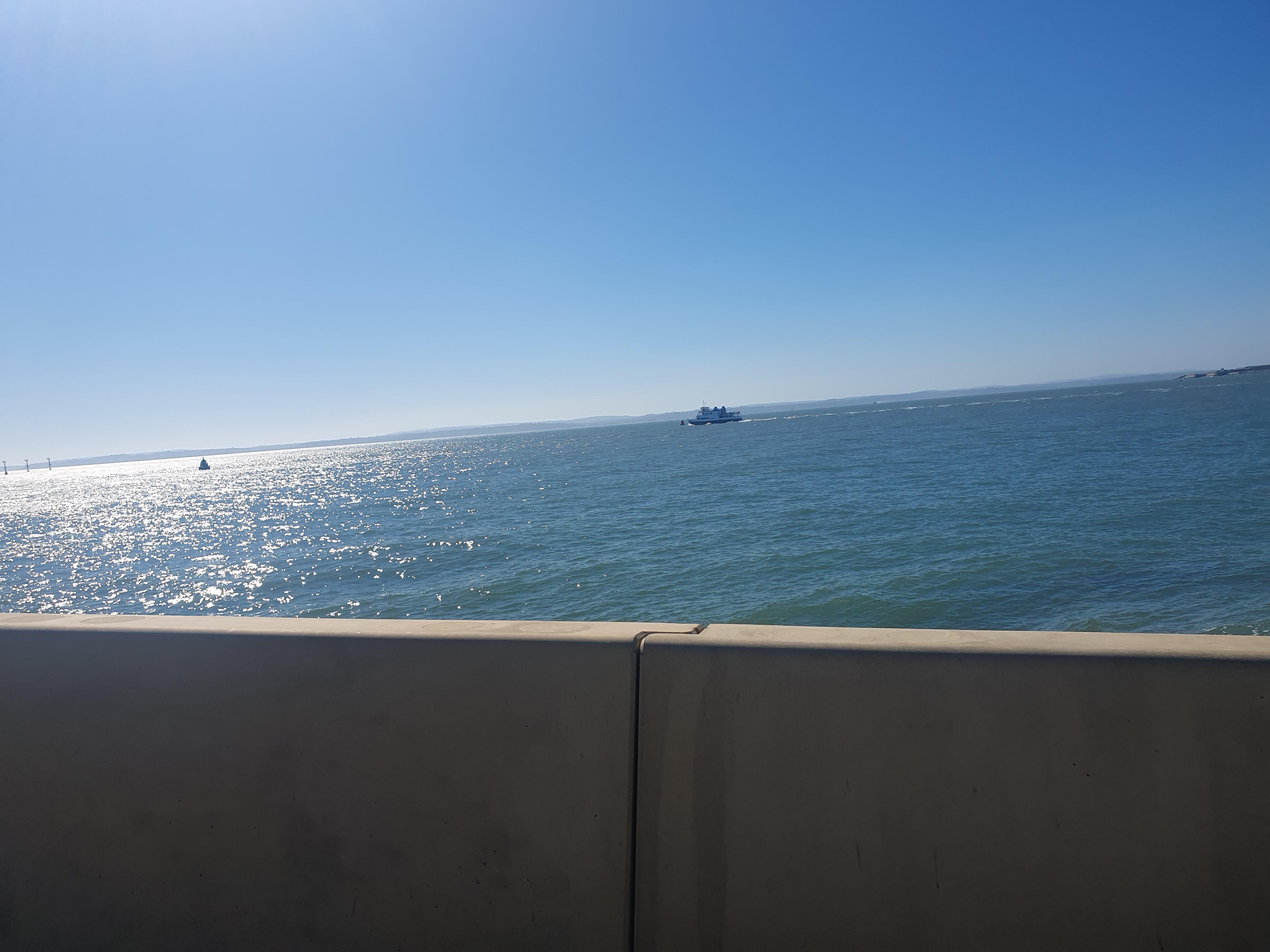View from Southsea promenade 