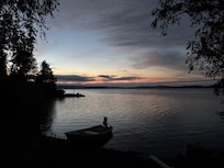 Abendstimmung am See