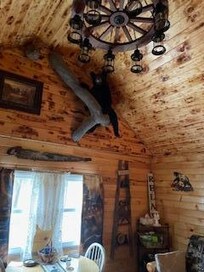 Love the bear-themed decor!