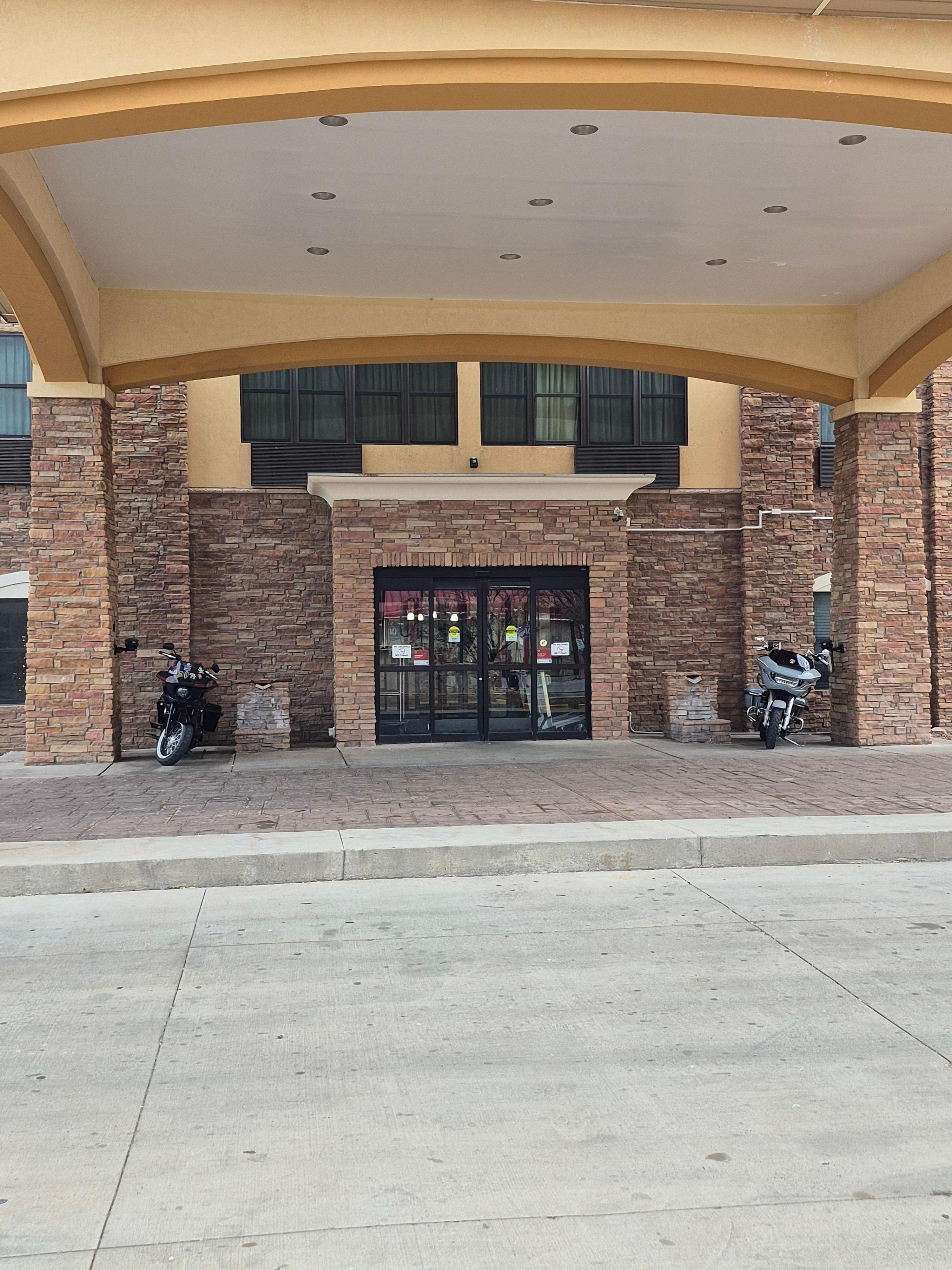 Where are bikes were watched nice safe and cozy